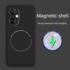 Роскошный магнитный беспроводной чехол для Magsafe для Oneplus 12 Nord Ce 2 3 Lite 9 8 10 Pro 10T 11 Ударопрочный мягкий бампер