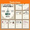 2025 Taylor Calendar Swift Roaring Twenties Lyrics Wall Calendar Cat Pattern Dog