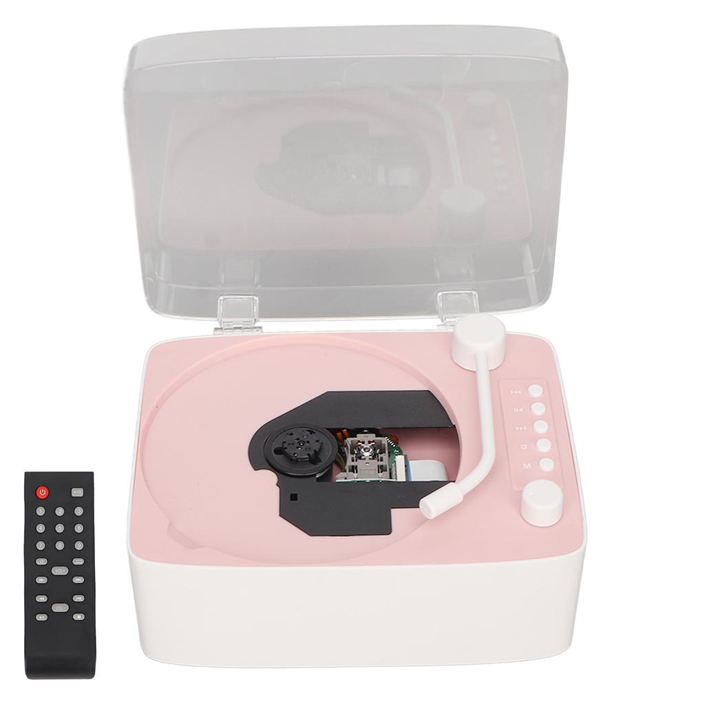 Bluetooth CD-плеер HiFi Звуковой динамик поддерживает AUX USB CD-плеер с дистанционным управлением Dust Cov