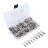 120pcs Battery Crimp Terminals 8 Sizes Copper T2 Tinned SC Wire Ring Connector for Marine Automotive