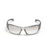 Солнцезащитные очки Y2K Silver Color Hollowed Out Future Sense of Technology Hot Girls Net Red Sunglasses Women Sunglasses Trendy Men