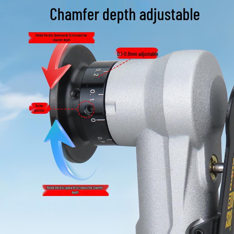 Gaobao Mini 45° Pneumatic Chamfering and Deburring Tool