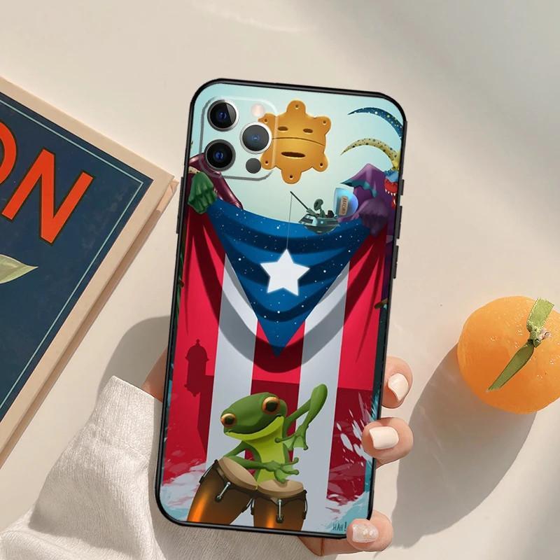 Чехол для мобильного телефона Apple IPhone15ProMax с флагом Пуэрто-Рико, окрашенный и устойчивый к падениям, чехол для мобильного телефона Huawei Three.