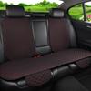 Летний чехол-защита на автомобильное сиденье Автомобильный Льняный Передний Задний Спинка Сиденья Льняная Подушка-накладка для Автомобильного Интерьера Грузовик Внедорожник Фургон
