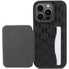 Karl Lagerfeld Klhcp15Lsakcnsck Iphone 15 Pro 6.1 Czarny/Black Hardcase Saffiano Przegródki Na Karty I Podstawka Monogram Choupette