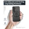 For Samsung Galaxy S25+/S24+ Magnetic Case Ring Kickstand PC+TPU Phone Cover