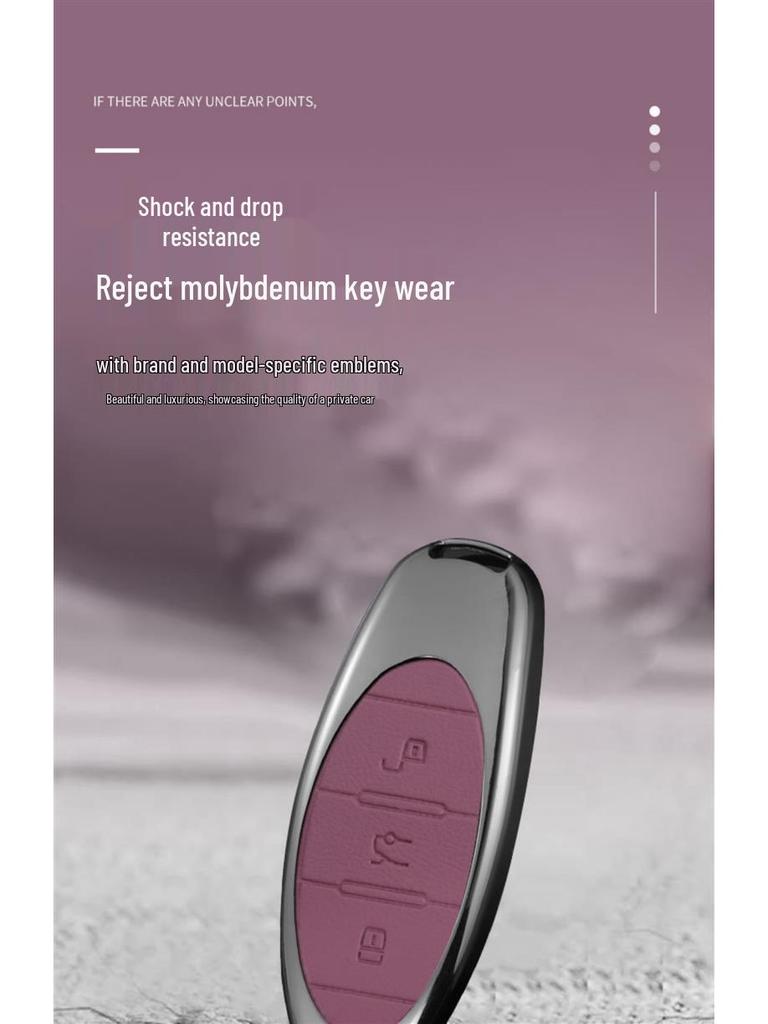 Чехол для ключа автомобиля FAW Bestune 2023: Модели B70, T77, T99, T55, M9, NAT, B70S