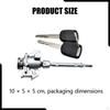 Driver Side Door Lock Cylinder Barrel Assembly Automobile Accessories Replaces Security