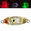 Eye Shape Night Fishing Underwater Fish Lure LED Flashing Light Tackle Tool