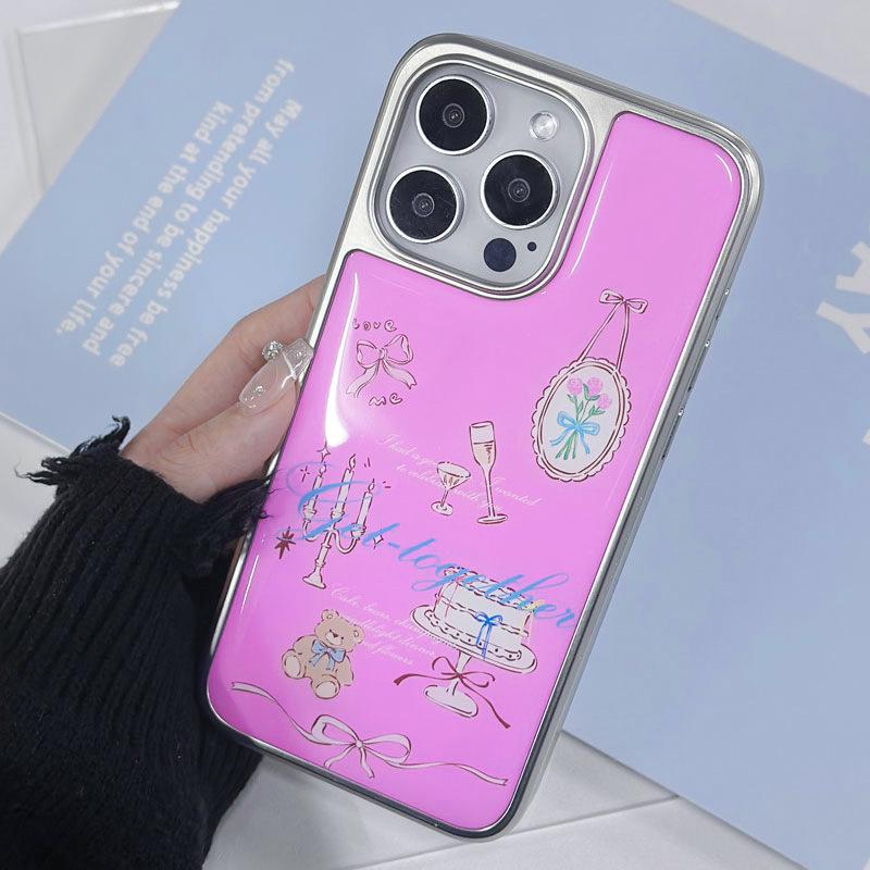Чехол Zhitai Silver Edge для iPhone 15/16, Apple 14 Pro Max и Huawei Mate60