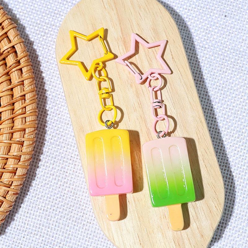 Смоляные подвески в виде мороженого и эскимо для DIY брелоков и аксессуаров для сумок
