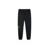 Solid Color Loose Fit Joggers Men Bottoms Black 152217310-2