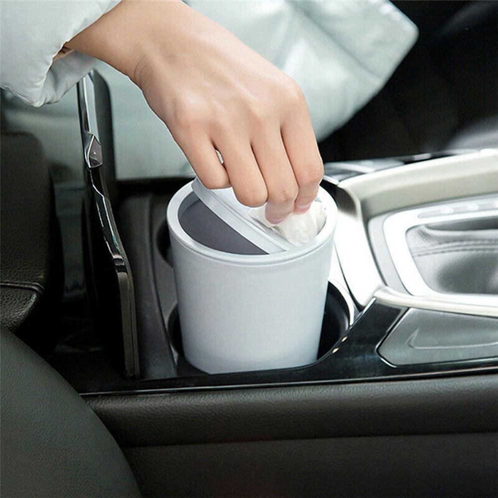 Bin Dustbin Container Car Waste Bin Small Trash Can Tabletop Trashbox Desktop Litter Trash