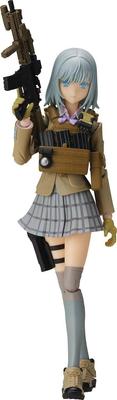 Figma Little Armory Шиина Рикка ABS ПВХ Раскрашенная Подвижная Фигурка Перепродажа Без Масштаба &