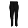 Черные прямые брюки на кулиске Женский VERO MODA