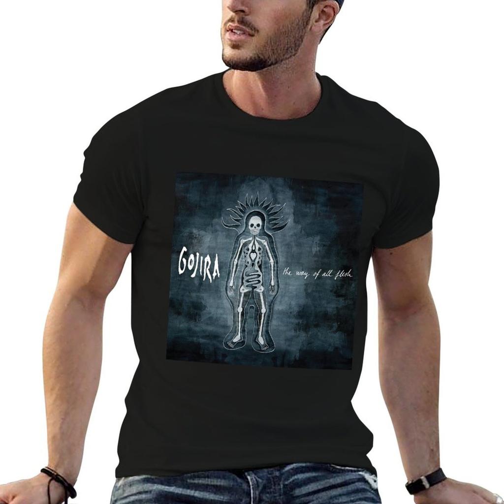 Gojira The Way Of All Flesh Tshirt Quickdrying Anime Figures Plain Black T Shirts Unisex