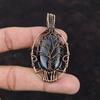 Tree Of Life Iolite Pendant Copper Wire Wrapped Pendant Very Pretty Gemstone Pendant Copper Jewelry Handmade Designer Pendant Gift For Women