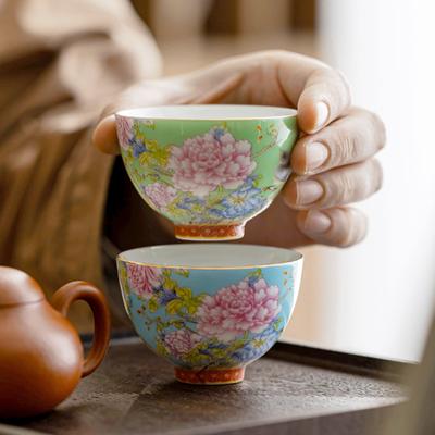 Эмалированная керамическая чашка для чая Court Style Master Cup, миска для чая, бытовые свечи для кунг-фу
