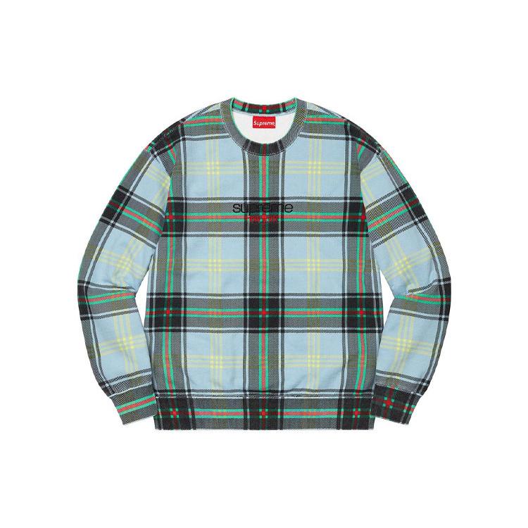 Supreme Plaid Crewneck SUP-SS21-669