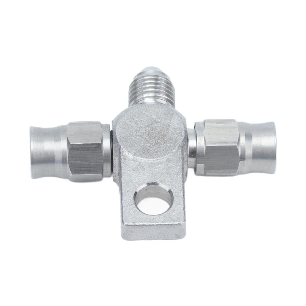 Тройник тормозного шланга AN-3 Фитинги для концов шланга AN3 Компоненты из нержавеющей стали для автомобилей