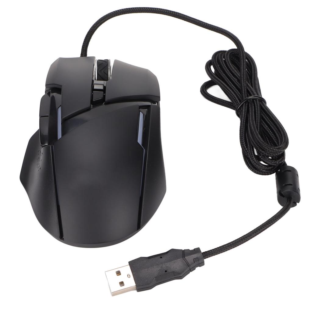 Проводная мышь 7200DPI 6 уровней DPI RGB-подсветка Широкая совместимость Игровая офисная мышь