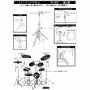 Maxtone Training Drum Set MAXTONE TD-5CST