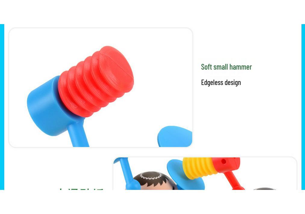 Douyin Style Children's Hand-Press Battle Toy: Two-Player Attack and Defense Desktop Game