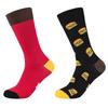 Носки FUNSOCKS Motifs 2PPK, разноцветные носки унисекс