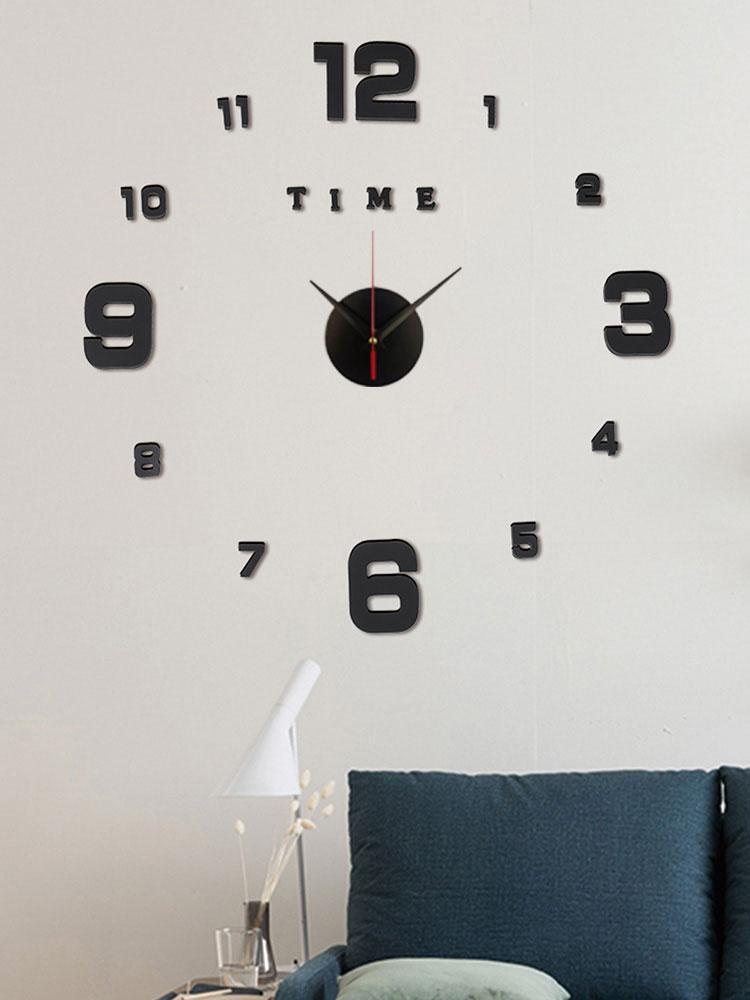 3D светящиеся настенные часы, зеркальные настенные наклейки, креативные часы «сделай сам», съемные художественные наклейки, домашний декор, кварцевая игла для гостиной, хит продаж