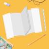 Индивидуальные обложки для книг с регулируемым клапаном и клейкой лентой | Упаковка 30 шт. | Прозрачная защита с мягким покрытием | Без резки