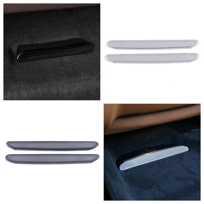 For BMW 3 5 6 Series Under Seat AC Heat Floor Air Conditioner Duct Vent Outlet Grille Frame Cover Trim Car Accessories