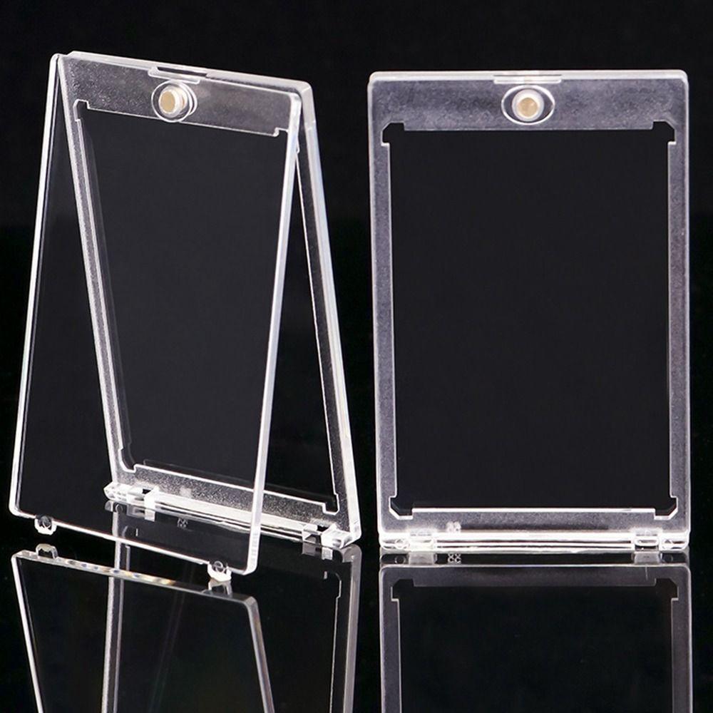 35-180pt Магнитные рукава для коллекции дисплеев Рукава для торговых карт Держатели для карт Хранение карт