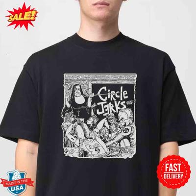Классическая футболка Circle Jerks Classroom S-5XL