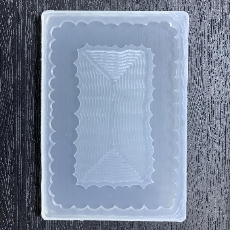 DIY Кристалл Эпоксидная Фоторамка Quicksand Mold Силиконовая Форма Рамка Для Фоторамки Украшения Литейная Форма Для Ручного Работы