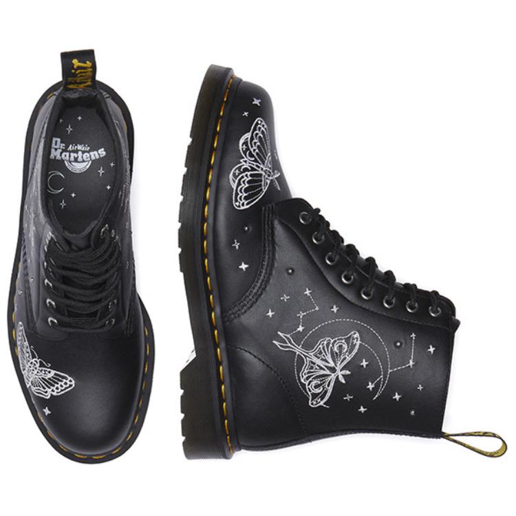 Dr. Martens Классические Удобные Универсальные Ботильоны Унисекс Черные 41658001