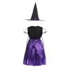 Clothes Halloween Witch Costume Glittery Mesh Dress Kid's Halloween Costume  Festival Party