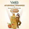 Dabur Аюрведический шампунь Vatika - 640 мл | Терапия повреждений | С силой 10 ингредиентов для решения 10 проблем с волосами | Без парабенов