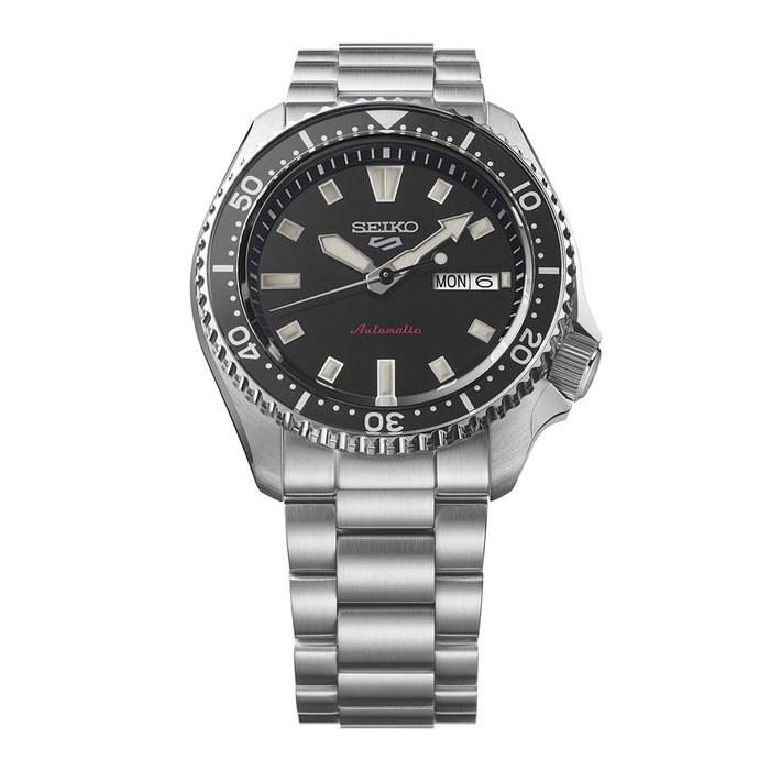 Мужские часы Seiko 5 Sports SBSA305 Японский Автоматический Черный Циферблат