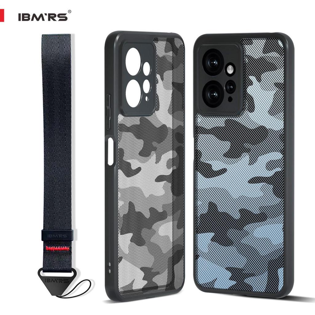 Прочный чехол Redmi Note12 4G Camo со ремешком