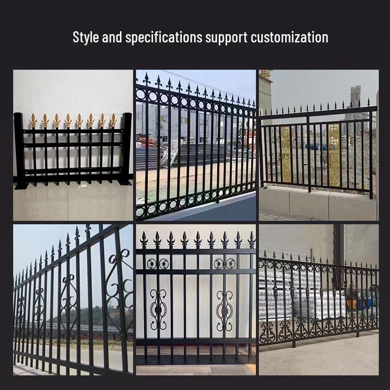 Zinc Steel Art Fence for School Courtyard and Construction Site