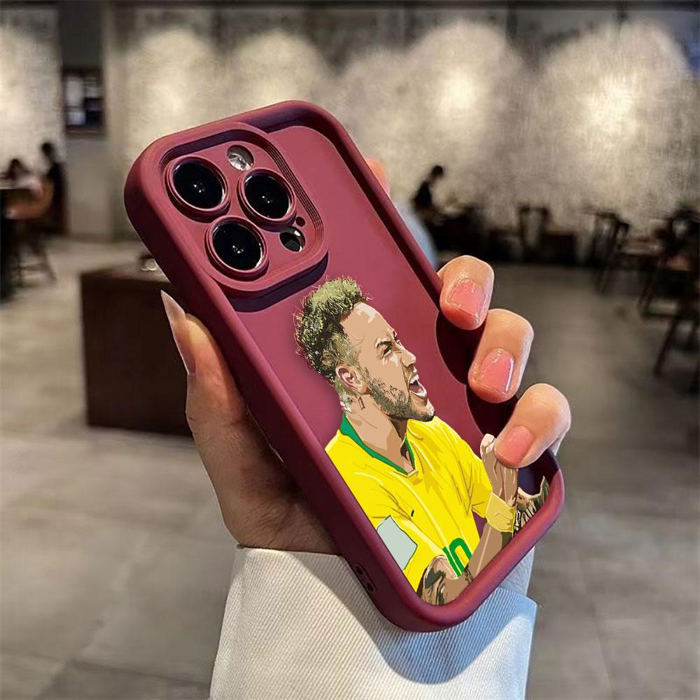 Чехол для телефона Звезда футбола 10 Н-Неймар для Xiaomi POCO F8 F7 ULTRA F5 F4 F3 C40 M6 M7 X3 X4 GT X5 X6 X7 TPU Чехол-оболочка для DIY