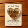 Pocket Hug Token for Hairstylists Heart Shaped Acrylic Keepsake with Mini Hair Tools Stylist Appreciation Gifts