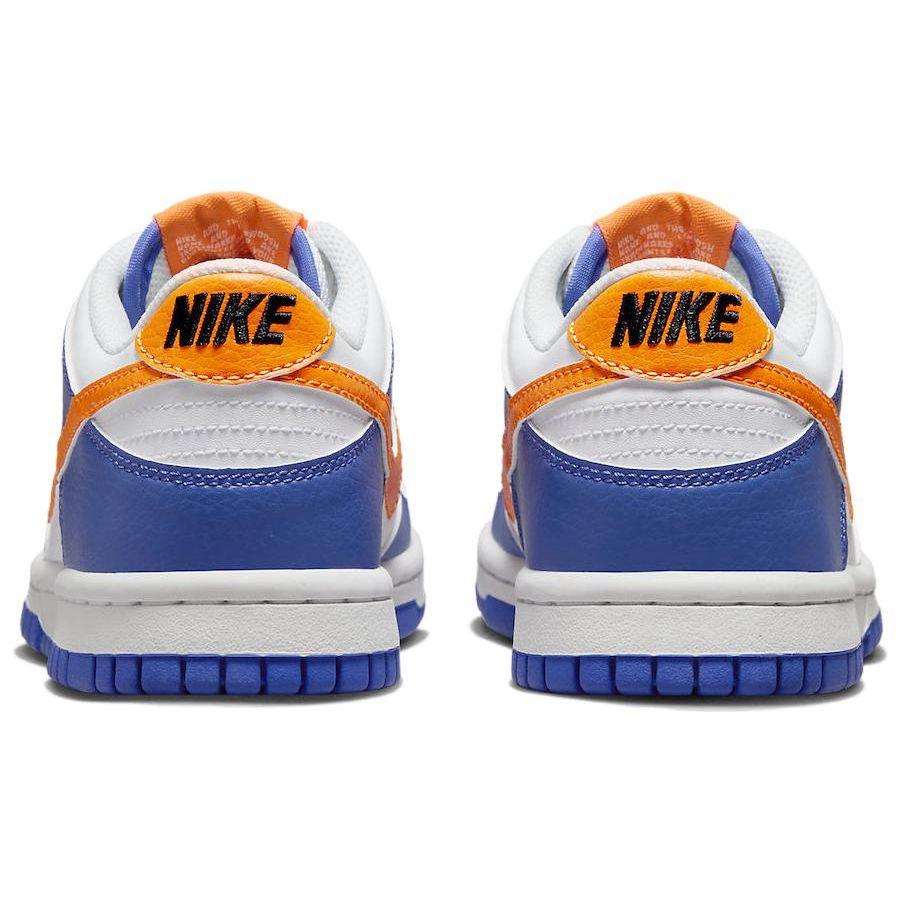 Nike Детские кроссовки Dunk Low GS Knicks Blue Blue-Joy Bright-Mandarin FN7783-400