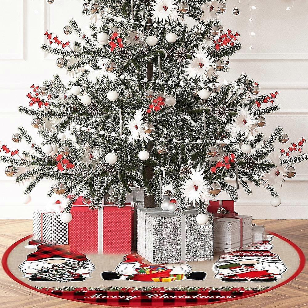 1pcs New Year Xmas Ornament Gifts Navidad Natal 2022 Decor 2023 Christmas Tree Skirt Merry Christmas Decoration For Home