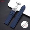 Quick Release Nylon Sailcloth Watch Strap 20mm 22mm Butterfly Buckle Band for Omega for Seiko Watchband New Smartwatch Wristband