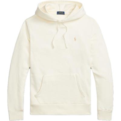 Polo однотонный приталенный с капюшоном с длинным рукавом мужские толстовки светло-коричневые MNPOKNI16823129-101