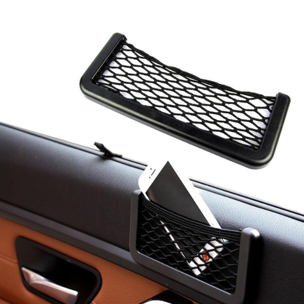Auto Paste Holder Box Automotive Pocket Car Organizer Car Storage Net Stowing Tidying Storage Bag