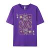 King Of Spades Skull Unisex Poker Card Game Grunge Biker Cards Funny Pure Cotton Tshirts For Unisex Normal Tops Shirts