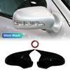 For Mercedes-Benz E-Class W211 2006-2008 Car Accessories Parts Styling Car Side Door Rearview Side Mirror Cover Caps M Style