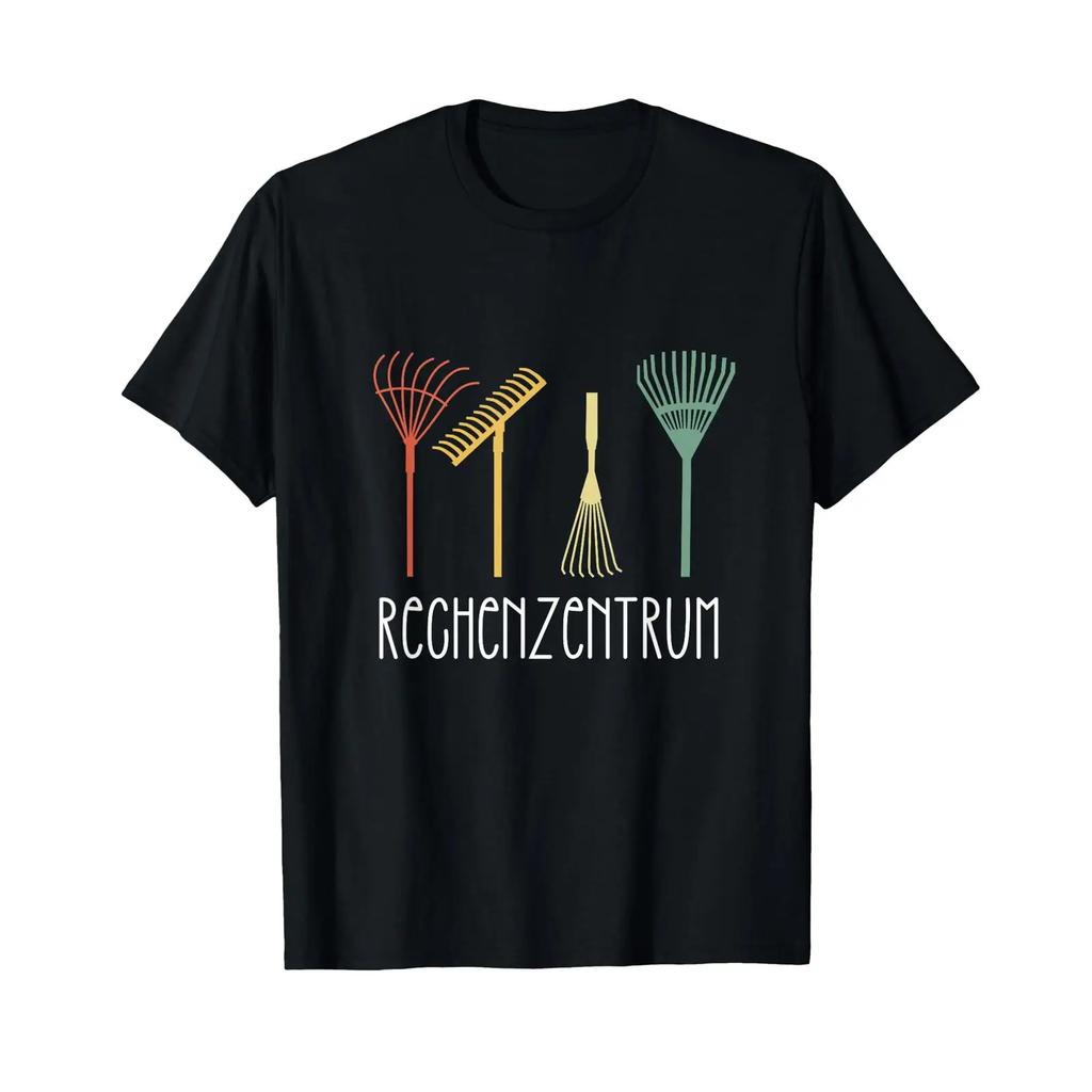 Gardener Idea Rechenzentrum Hobby Gardeners T Shirt Vintage Unisex Stylish Breathable Graphic Casual Stretched Homme